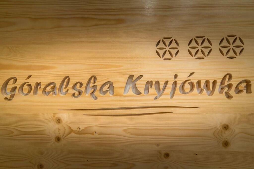 Goralska Kryjowka Apartment Zakopane Ngoại thất bức ảnh